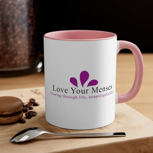 LYM Coffee Tea Mug, 11oz, 4 colors available, black, blue, red, pink mug