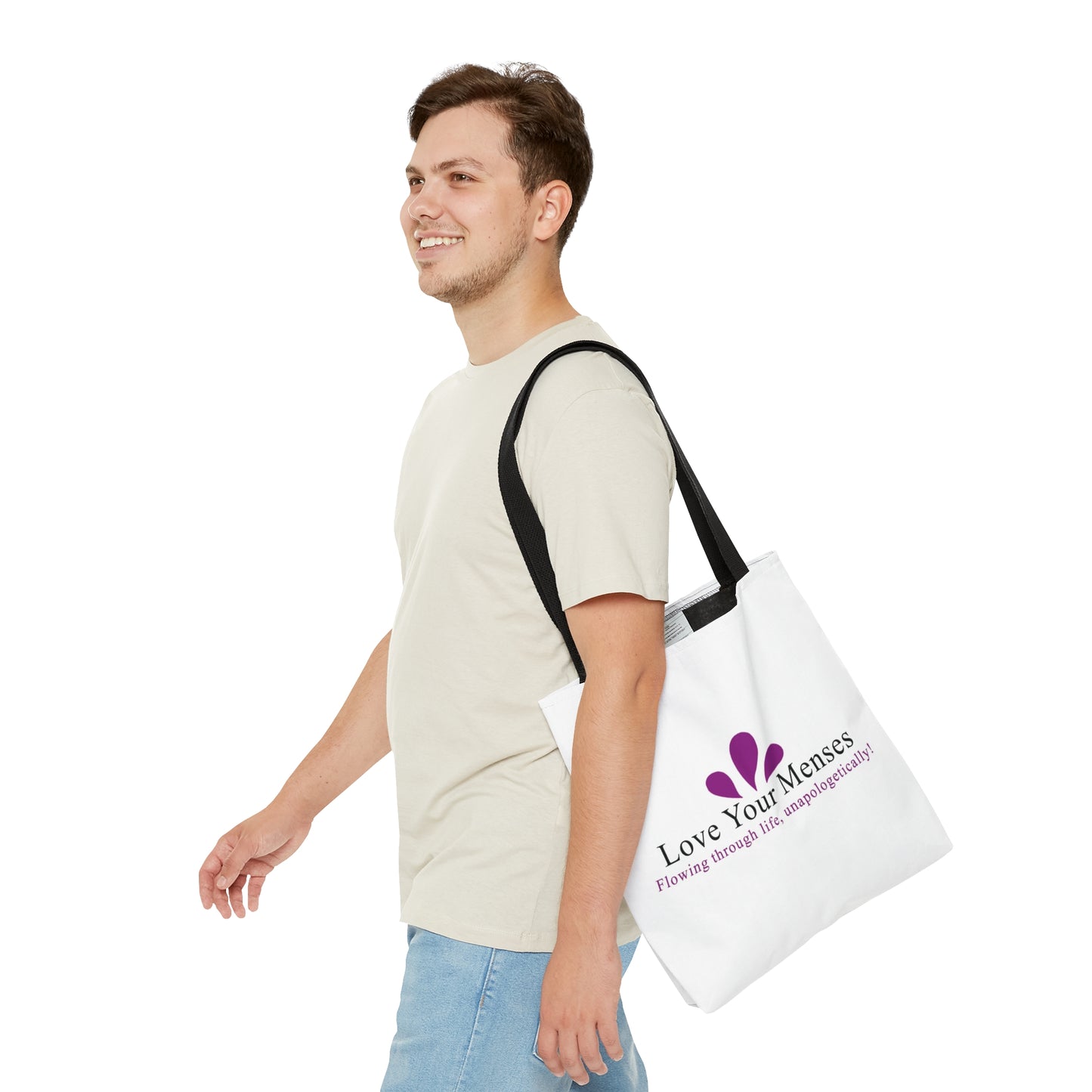 LYM Tote Bag (Purple Logo) - 3 Sizes