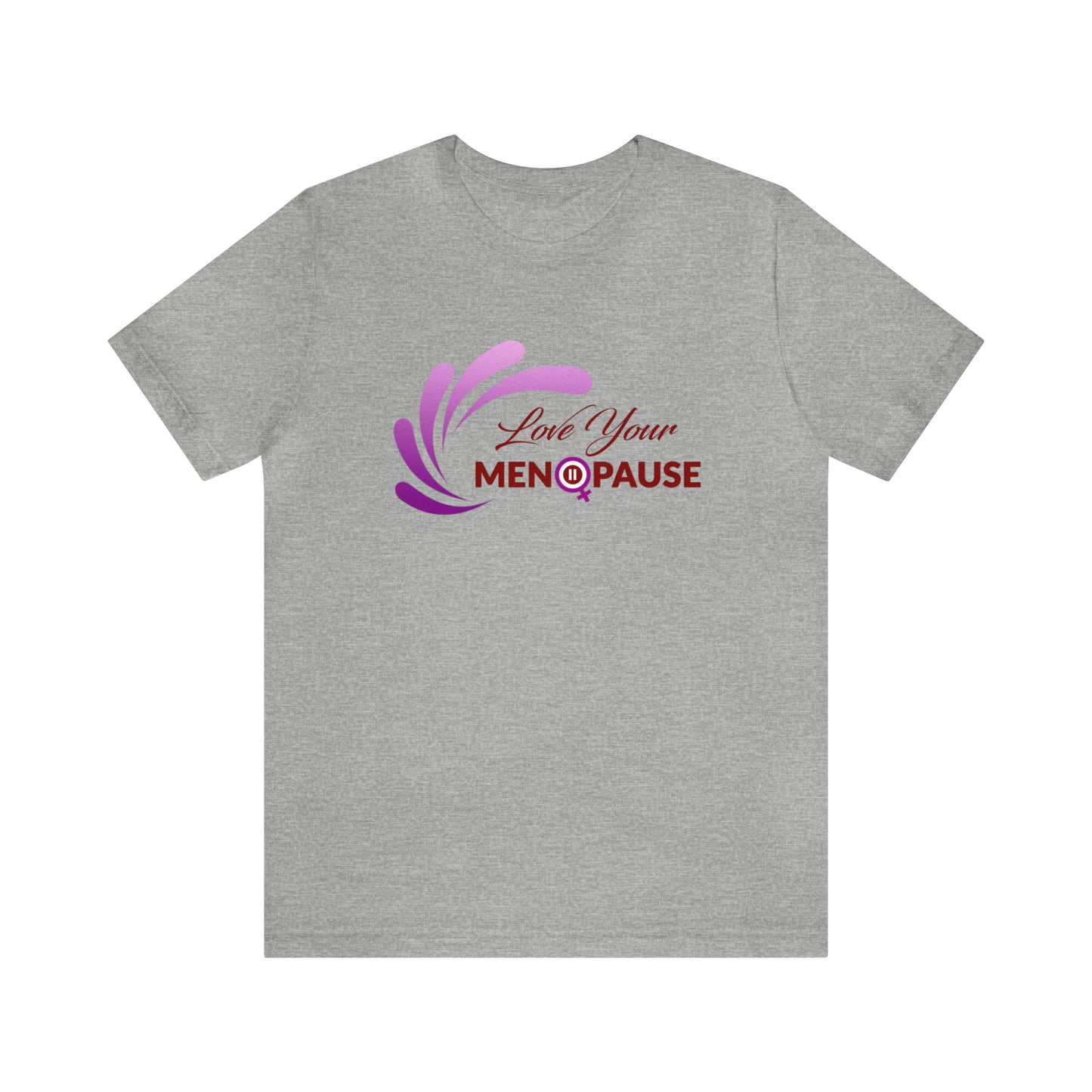LYM logo Unisex Jersey Short Sleeve Tee - Love Your Menopause