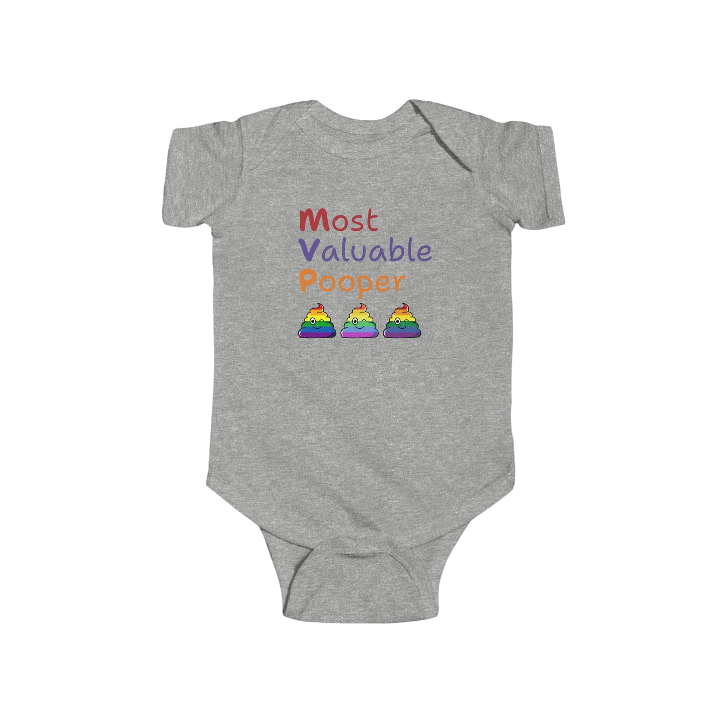 Most Valuable Pooper Infant Fine Jersey Bodysuit