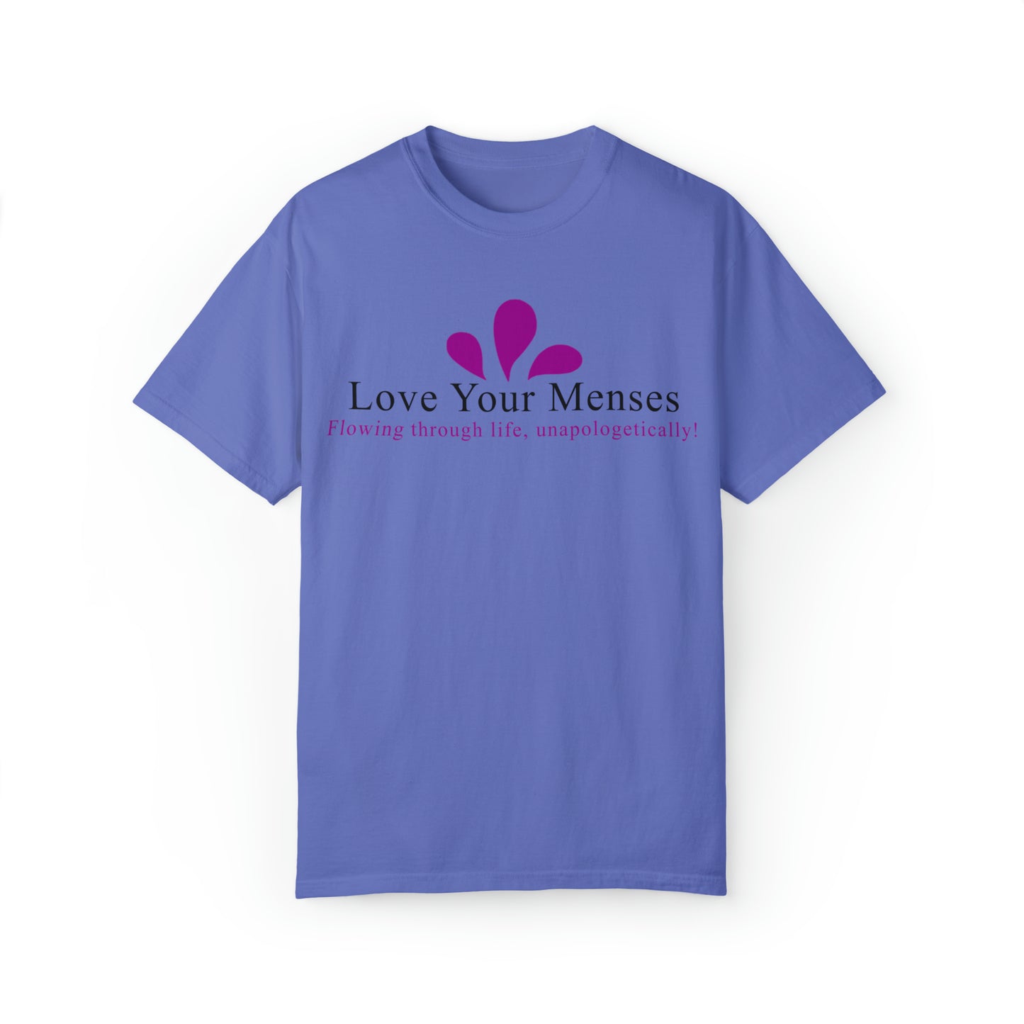 LYM Comfort Color Unisex T-shirt (Purple Logo)