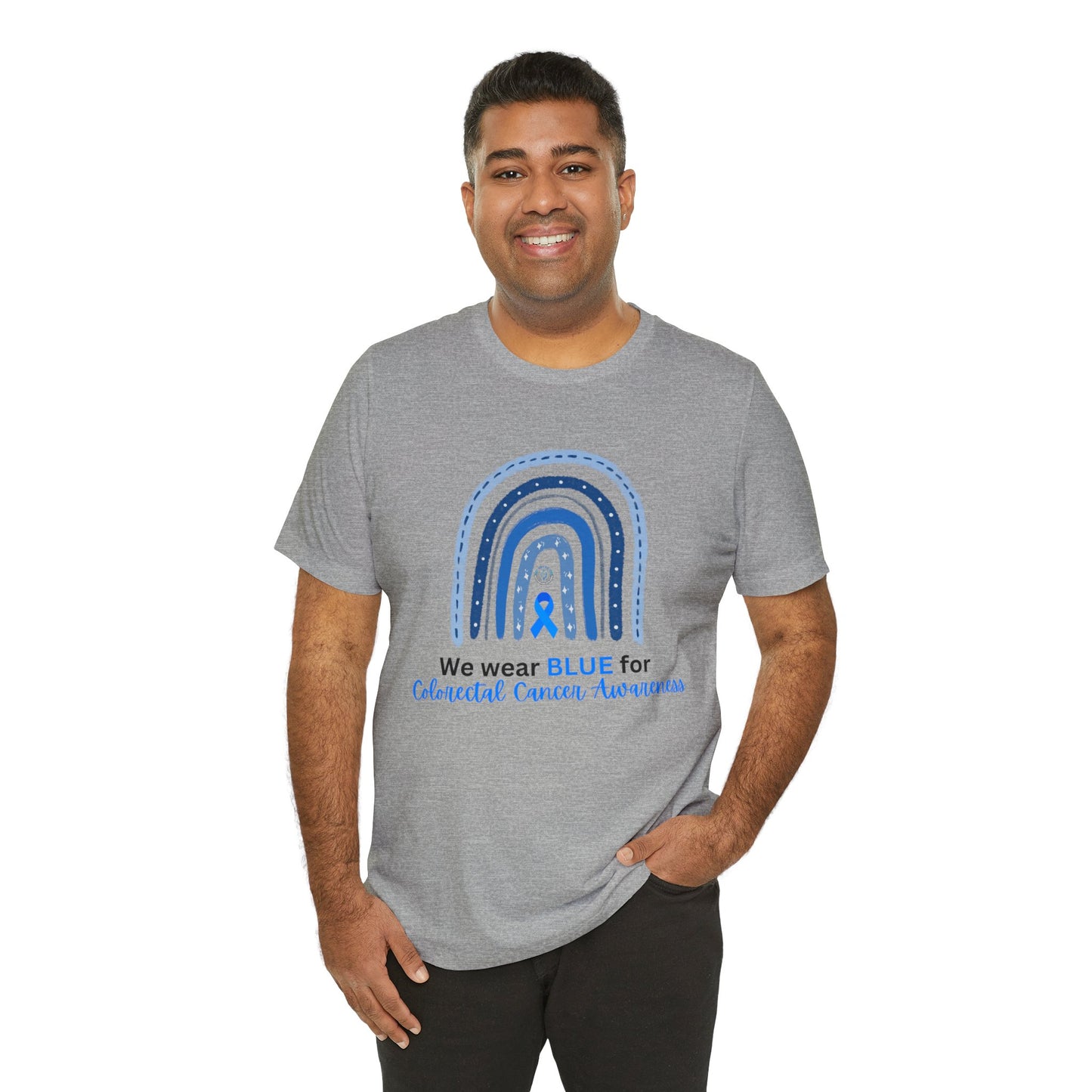 We wear BLUE for Colon Cancer Awareness Month Shirt