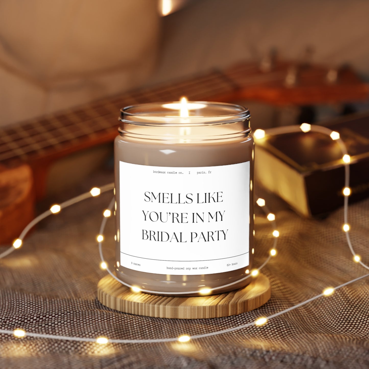 Bridesmaid Gifts Bridesmaid Proposal Bridesmaid Candle Wedding Bridesmaids' Gifts Bridesmaid Candle Smells Like Youre In The Bridal Party, Scented Candles, 9oz