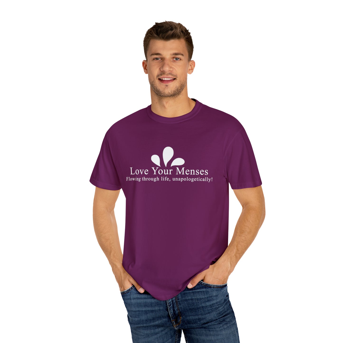 LYM Comfort Color Unisex T-shirt (White Logo)