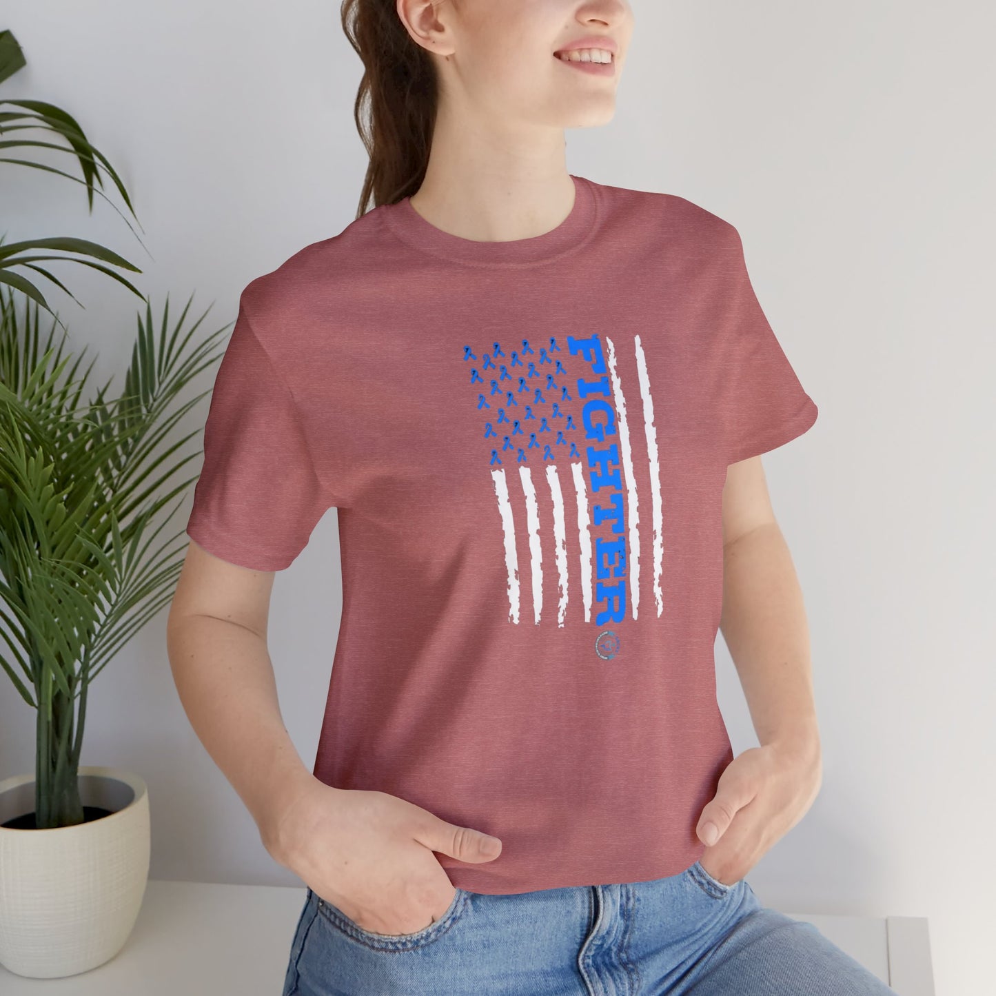 Colorectal Cancer Awareness Flag Tshirt