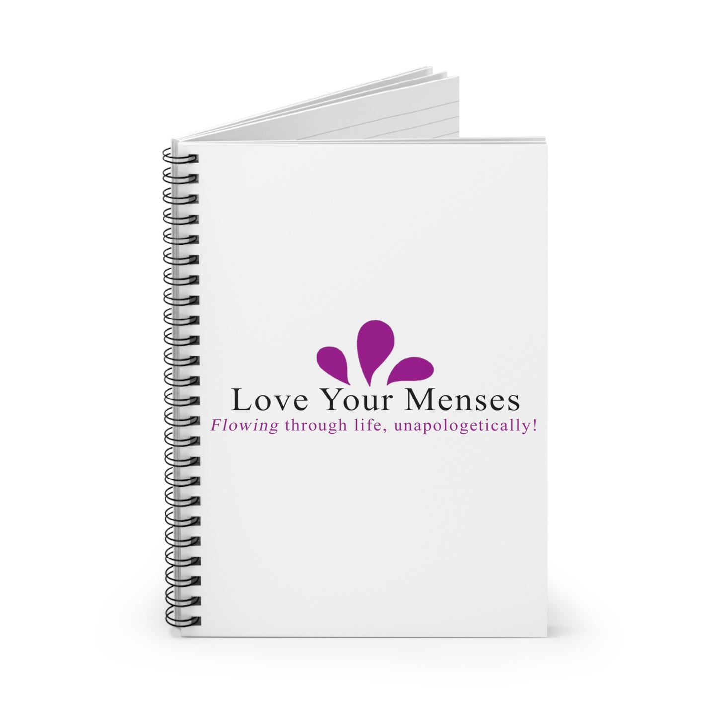 LYM logo spiral notebook