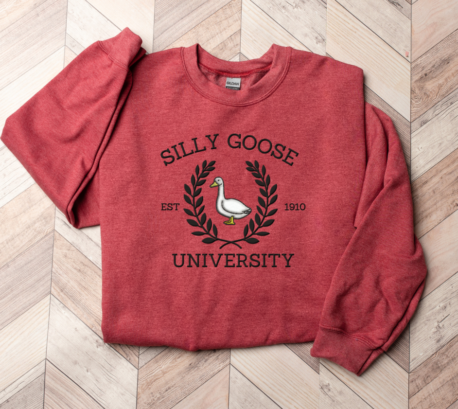 Silly Goose University Unisex Sweatshirt