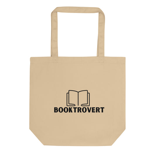 Booktrovert Embroidered Eco Tote Bag