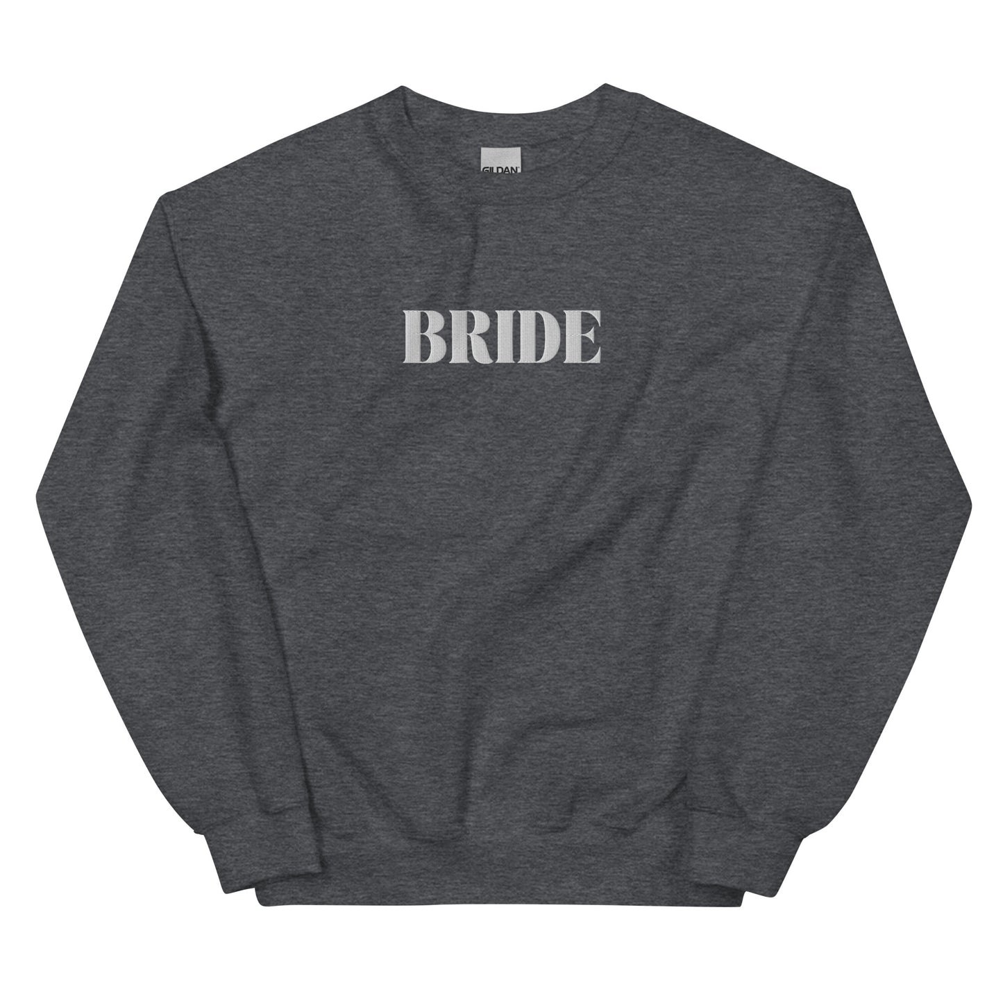Bride Embroidered Crewneck Sweatshirt