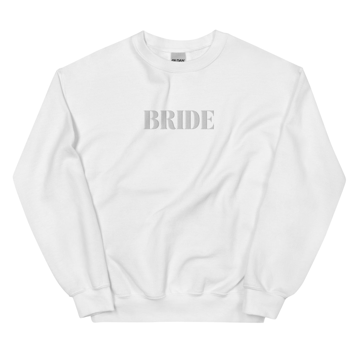 Bride Embroidered Crewneck Sweatshirt