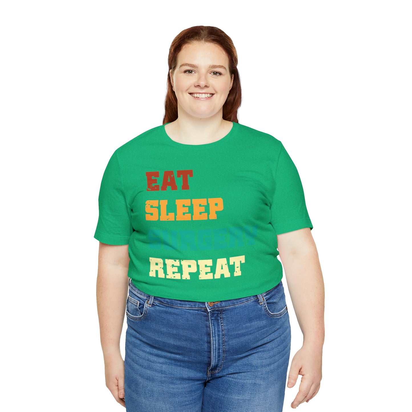 Eat Sleep Surgery Repeat, Unisex T-shirt, Mothers Day, Fathers Day, Doctor, Surgeon, Surgical Team Gift