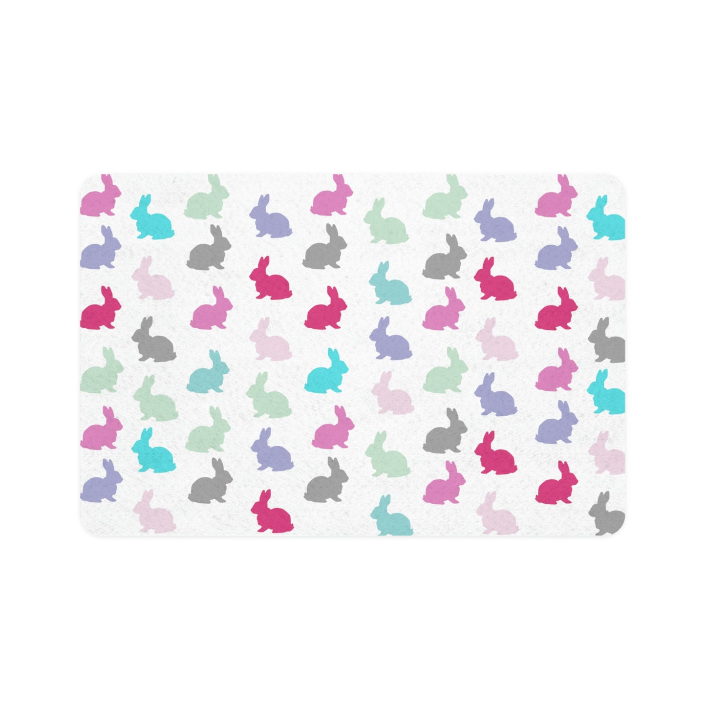 Pet Food Mat (12x18) Dogs Cats Pets Easter