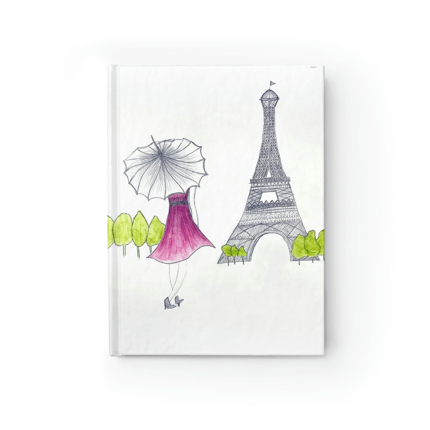 Paris Eiffel Tower Journal, unlined