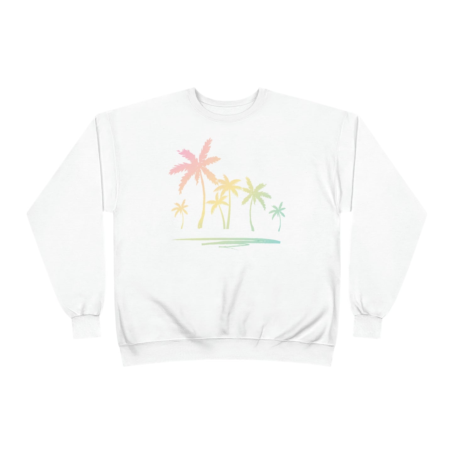 California Dreamin' Palm Tree Sweatshirt, Unisex Crewneck