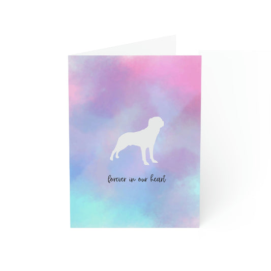 Loss of Dog Card, Dog Bereavement, Dog Sympathy Card, Dog Condolences Card, Dog Memorial, Anniversary of Dog Loss Card, Pet Loss Card